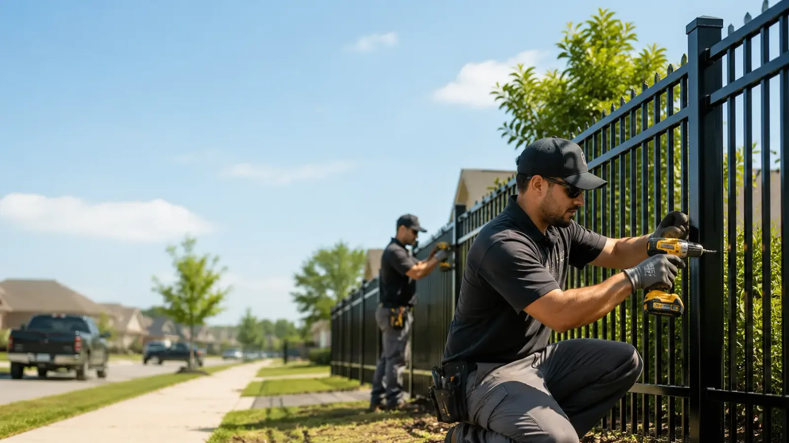 Metal Fence Installation in Batchtown, IL